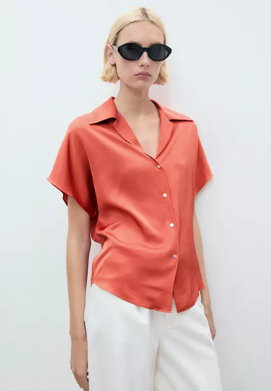 Short Sleeve Fluid Shirt