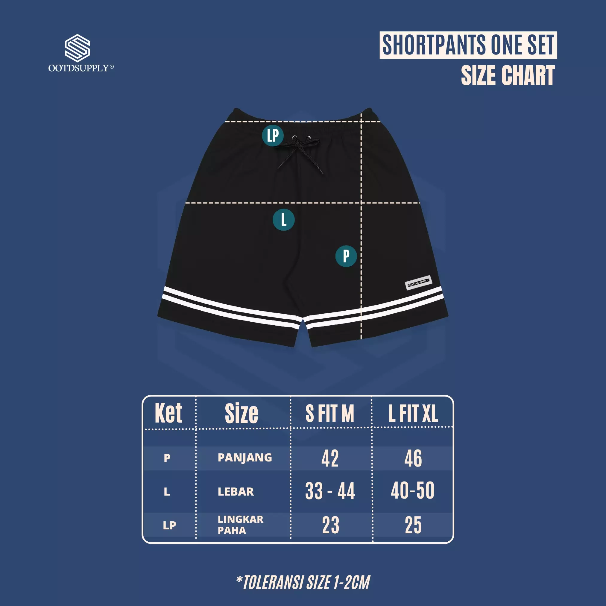 OOTDSUPPLY Oversized One Set Celana Baby Terry Space Time 5th Colours l Oversize Tshirt | Kaos OneSet OSC001