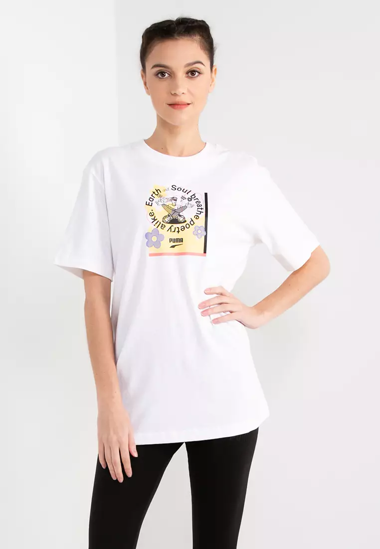 women's relaxed fit graphic tees