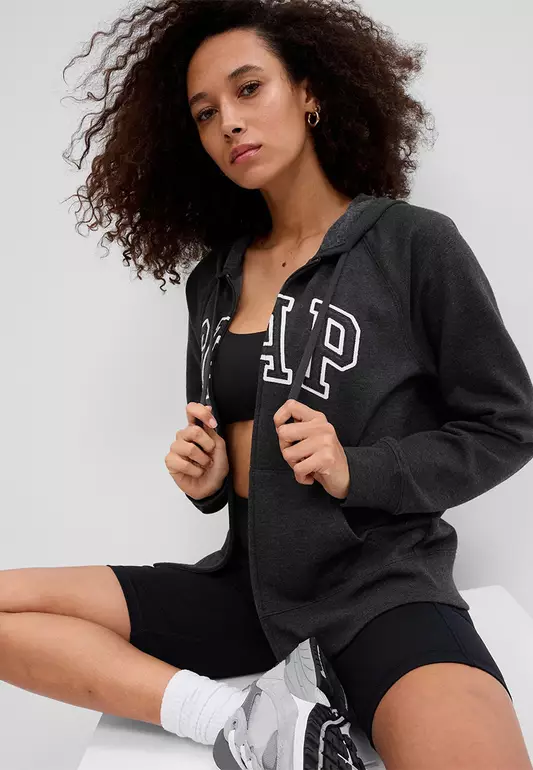 Gap Logo Zip Hoodie