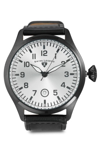 Pioneer 真皮圓框手錶esprit 內衣, 錶類, 皮革錶帶