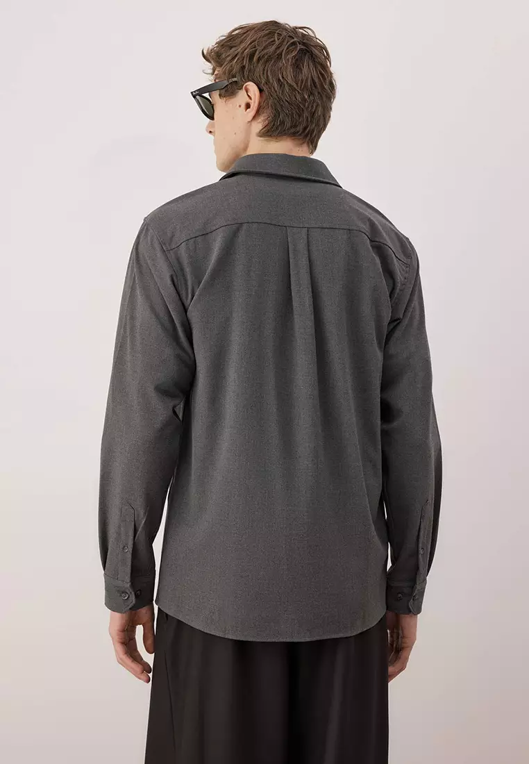 Regular Fit Shirt Jacket