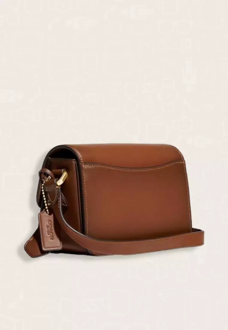 Jual COACH Coach Studio Shoulder Bag 19 With Patches 1941 Saddle
