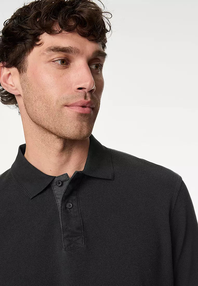 Pure Cotton Polo Shirt