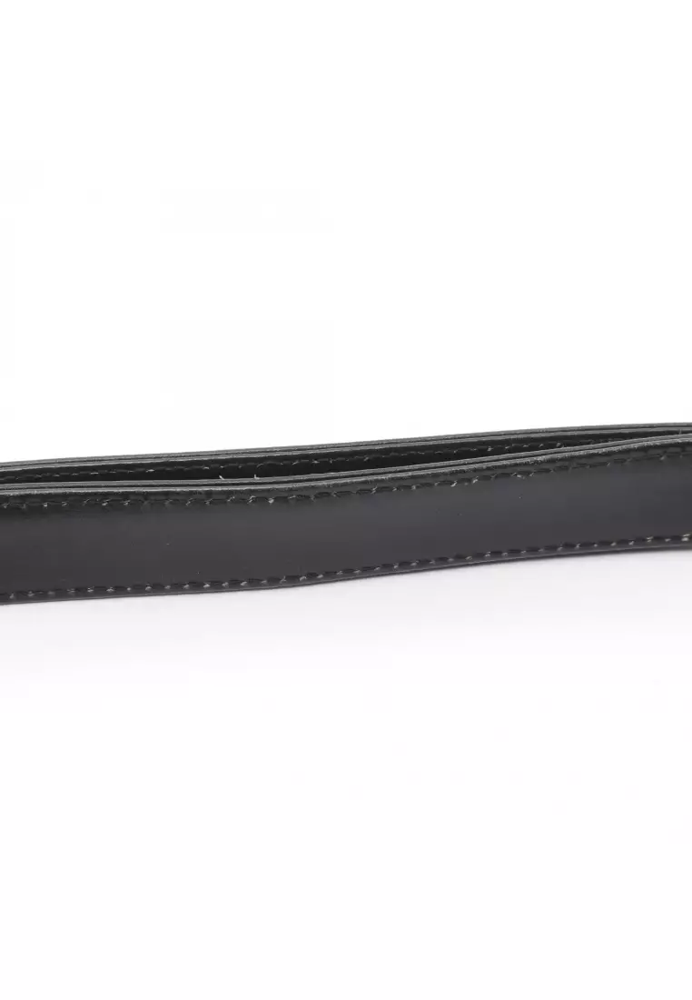 Pre-Loved Celine Shoulder bag leather black carriage fittings