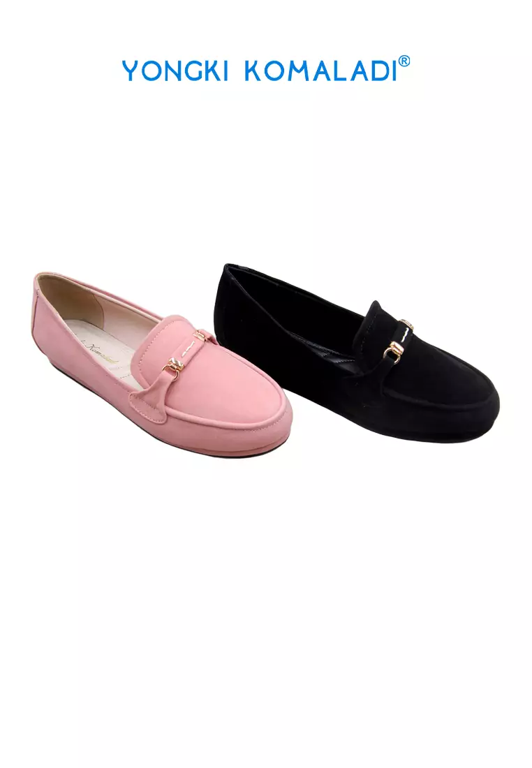 YONGKI KOMALADI SEPATU LOAFER WANITA OL-PRN301-24 PINK
