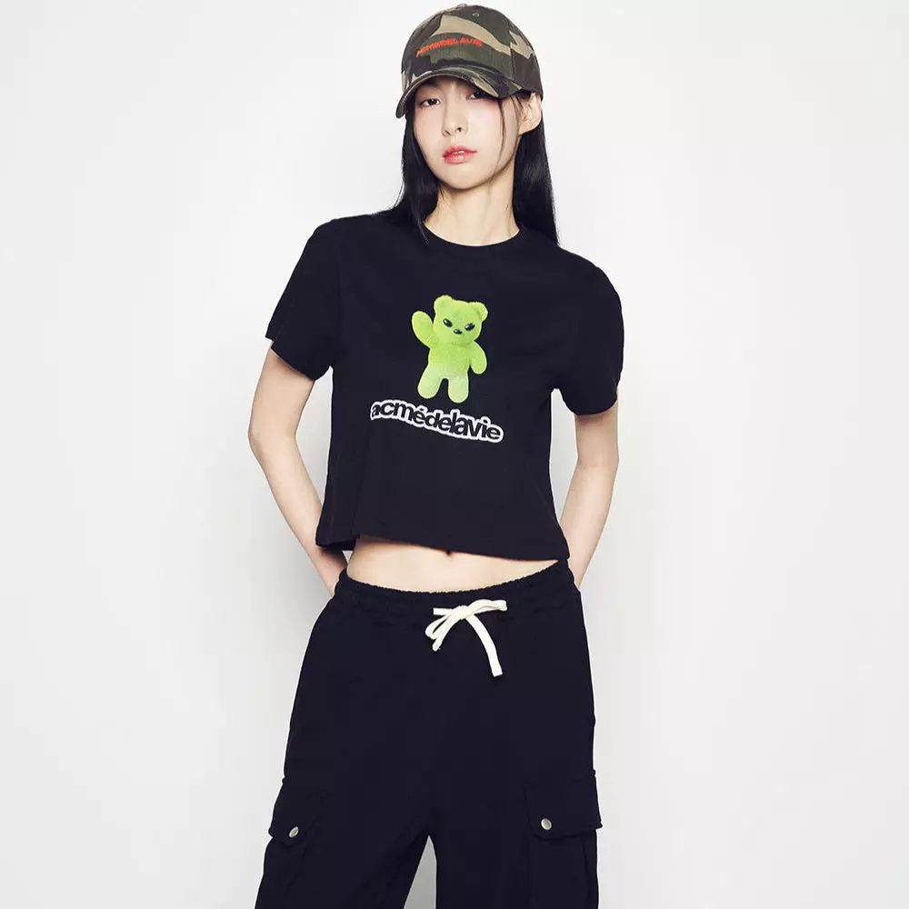 OVERSIZE CARGO JOGGER PANTS BLACK