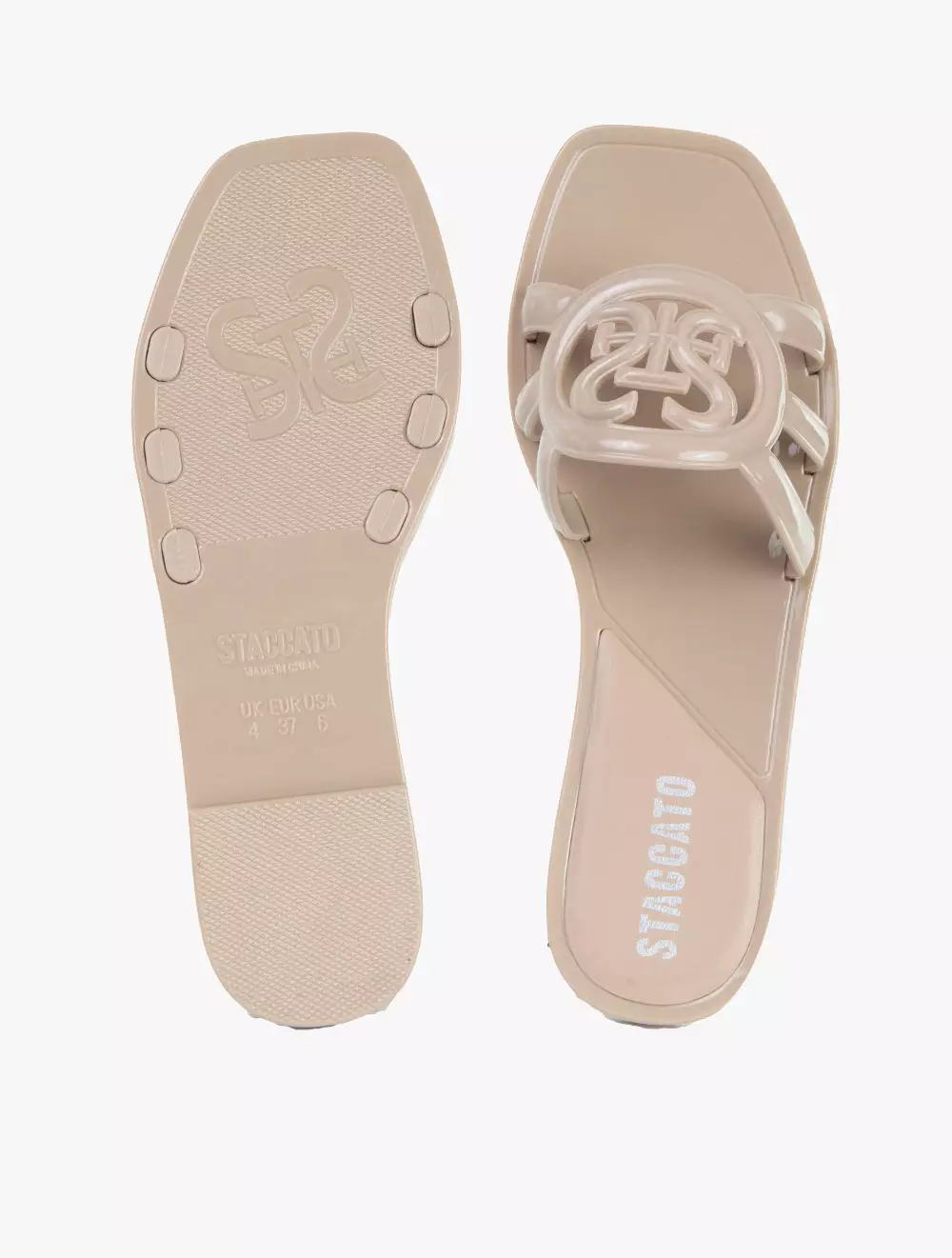 Staccato CT006-AP1 Women's Flat Sandals - Apricot