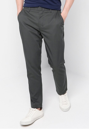 Buy G2000 Slim Tapered Fit Flat Front Pants 2022 Online | ZALORA Singapore