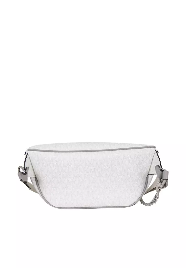 Michael kors deals white fanny pack
