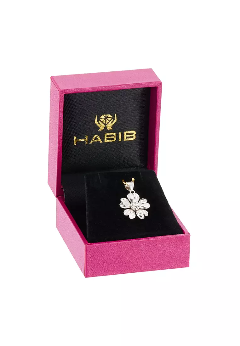 HABIB 750/18K White Gold Pendant GMT721