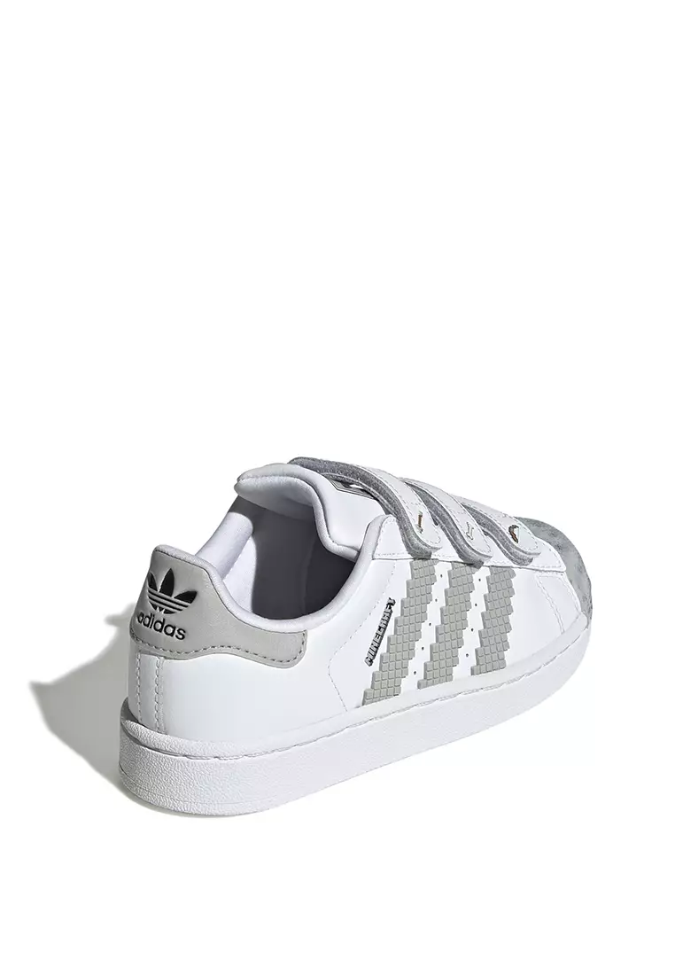 Superstar II Comfort Closure x Minecraft Shoes