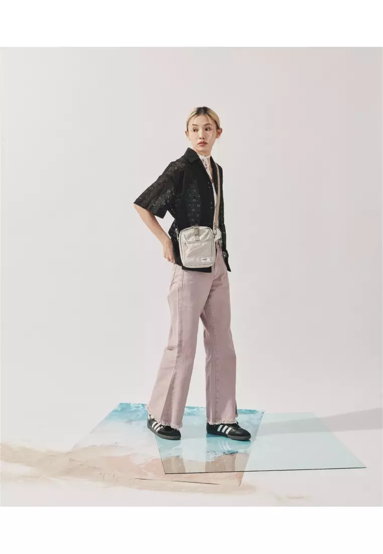 Plain-me 單色經典旅行小包-米色