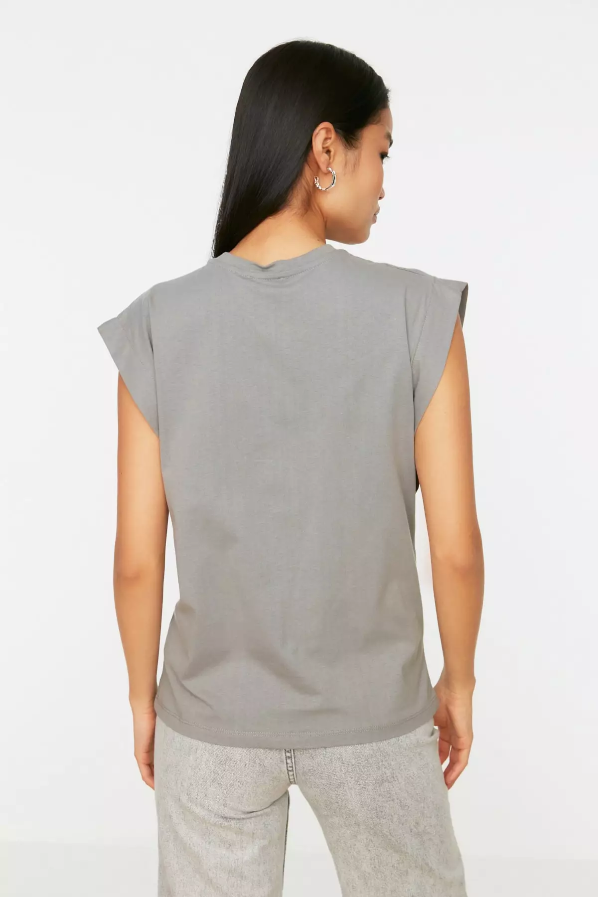 Wide Shoulder Muscle Tank Top