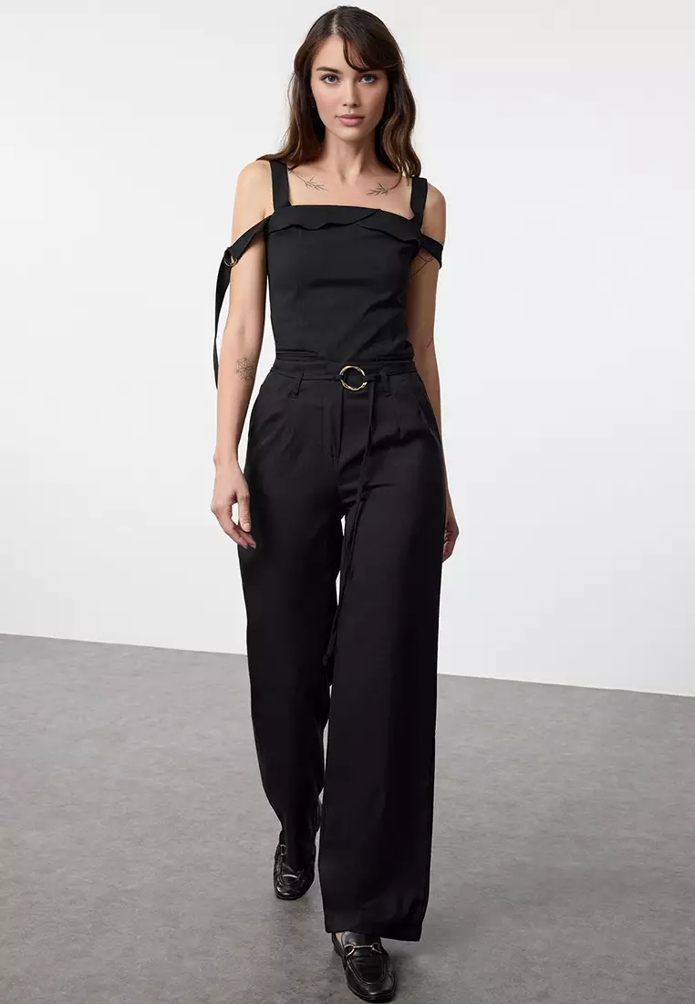 High Waist Trousers