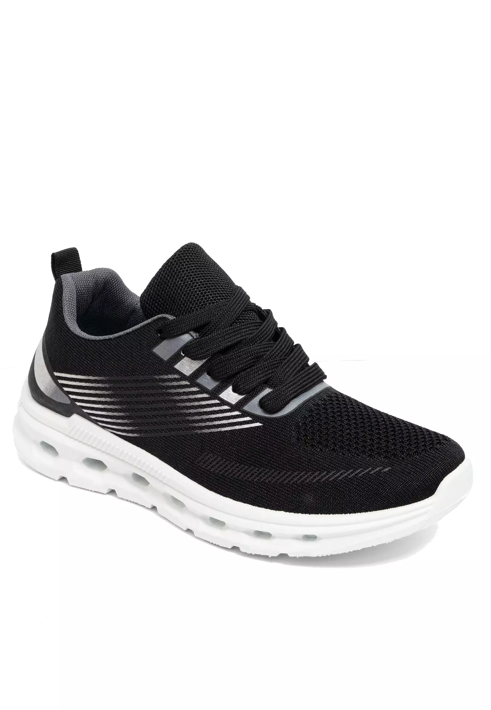 Dr. Kevin Sepatu Sport Pria Men Sneakers Sekolah Flyknit tali 889-083