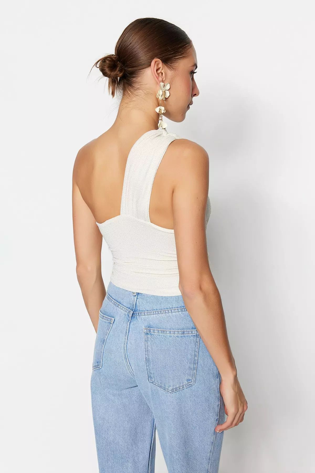 One-Shoulder Bustier