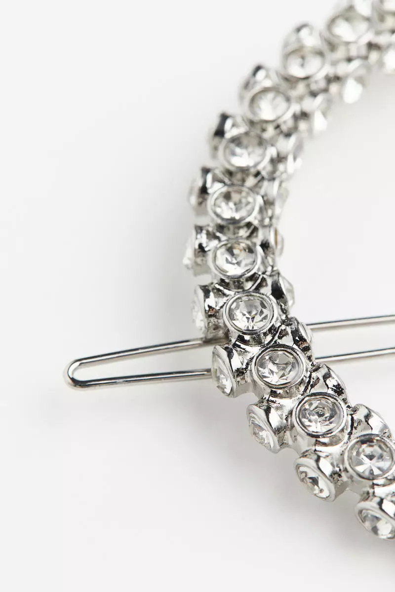 Rhinestone hair clip