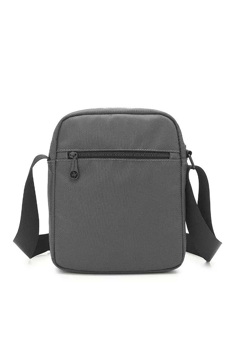 Men's Sling Bag / Crossbody Bag (Tas Selempang Pria) - Abu-Abu