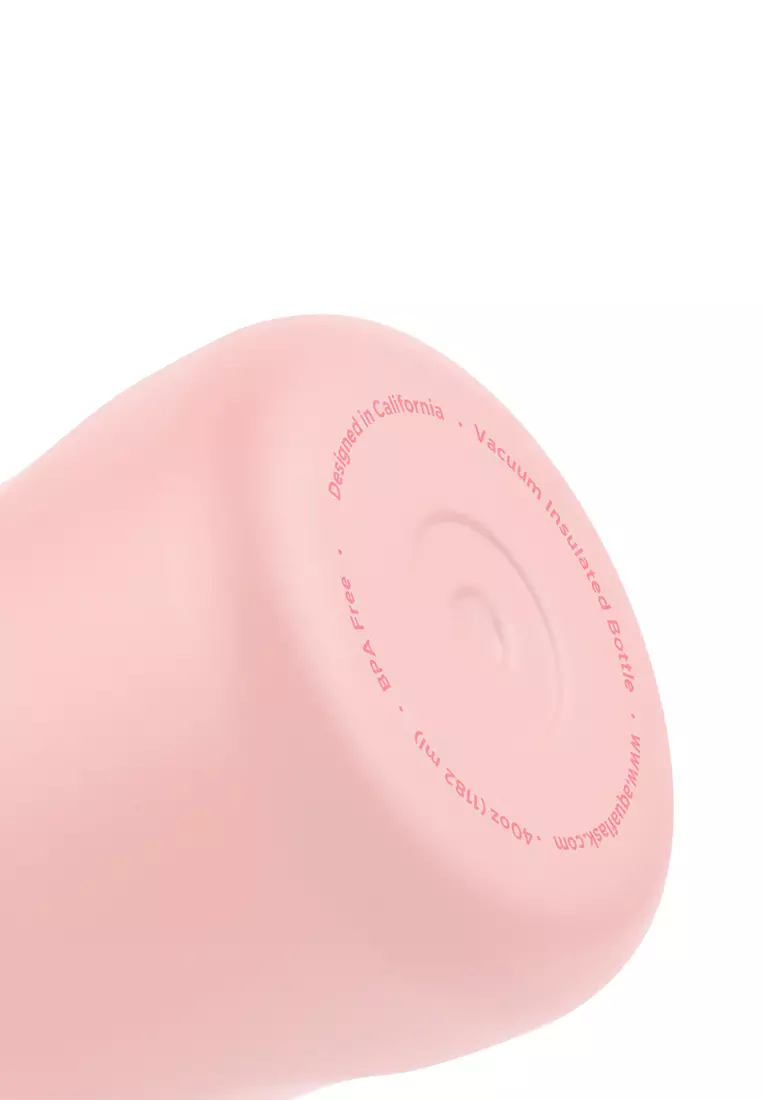 40oz Blush New Sports Lid Bottle Wide Mouth Vacuum Insulated Stainless Steel Drinking Water Bottle