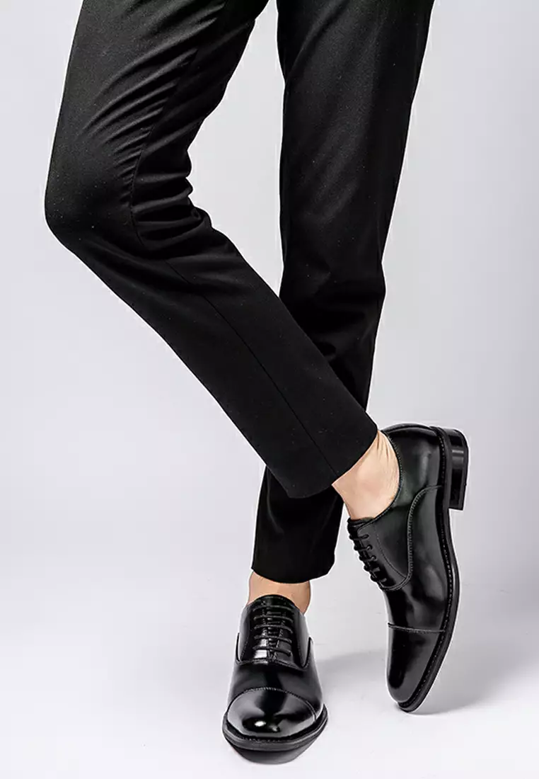 Leather Cap Toe Business Shoes MK5011-2