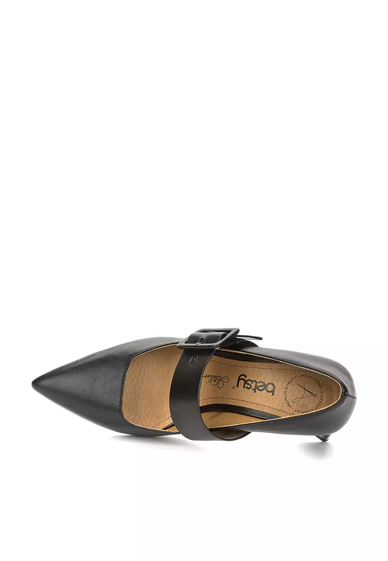 Betsy Venny Pump Buckle Block Heels 2024 Buy Betsy Online