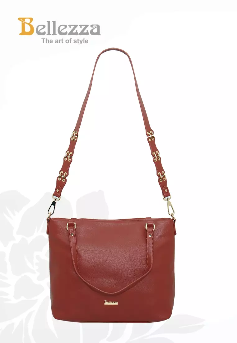 Bellezza Handbag CZ249 Brick Red