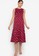 ZALORA WORK multi Drop Hem Midi Dress DA1EEAAC42ABB4GS_1
