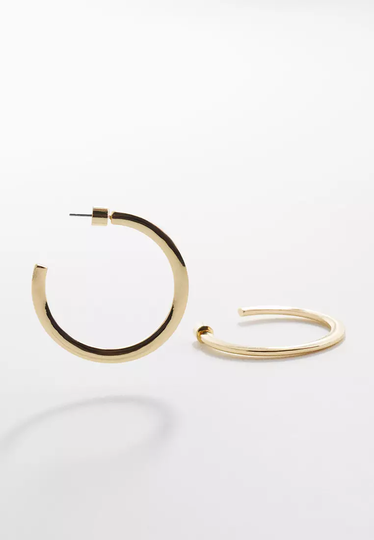 Gold hoop outlet earrings online