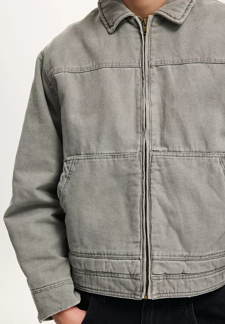 Cropped Worker Jacket