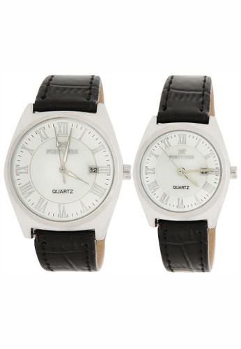 Fortuner Watch Jam Tangan Pria dan Wanita FR CK1011A Silver