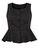 ZALORA WORK black Square Neck Peplum Top B9C90AA5F70B72GS_6