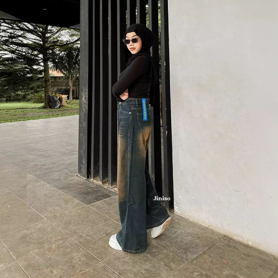 Highwaist Oversize Baggy Loose Jeans 776 WEEKEND