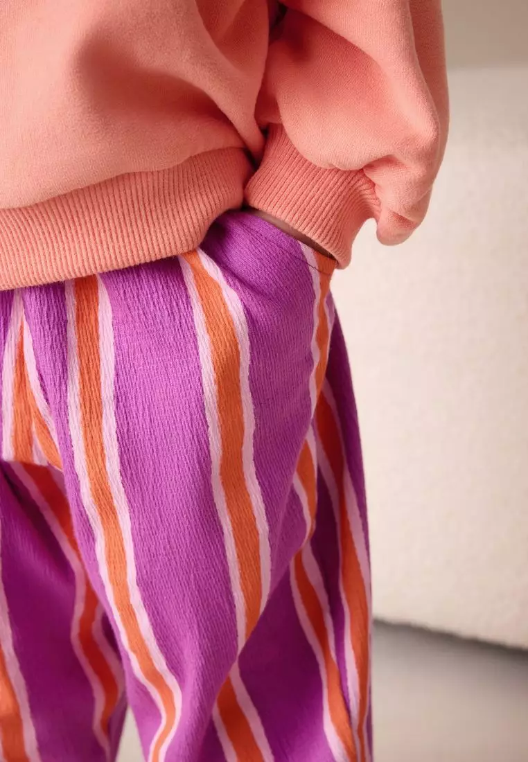Barrel Leg Trousers