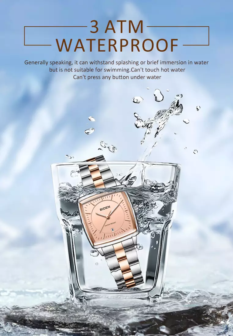 Jam Tangan Wanita Original Full Luminous Kuarsa Fashion Classic Tali Stainless Steel Jam Tangan Cewek allrose