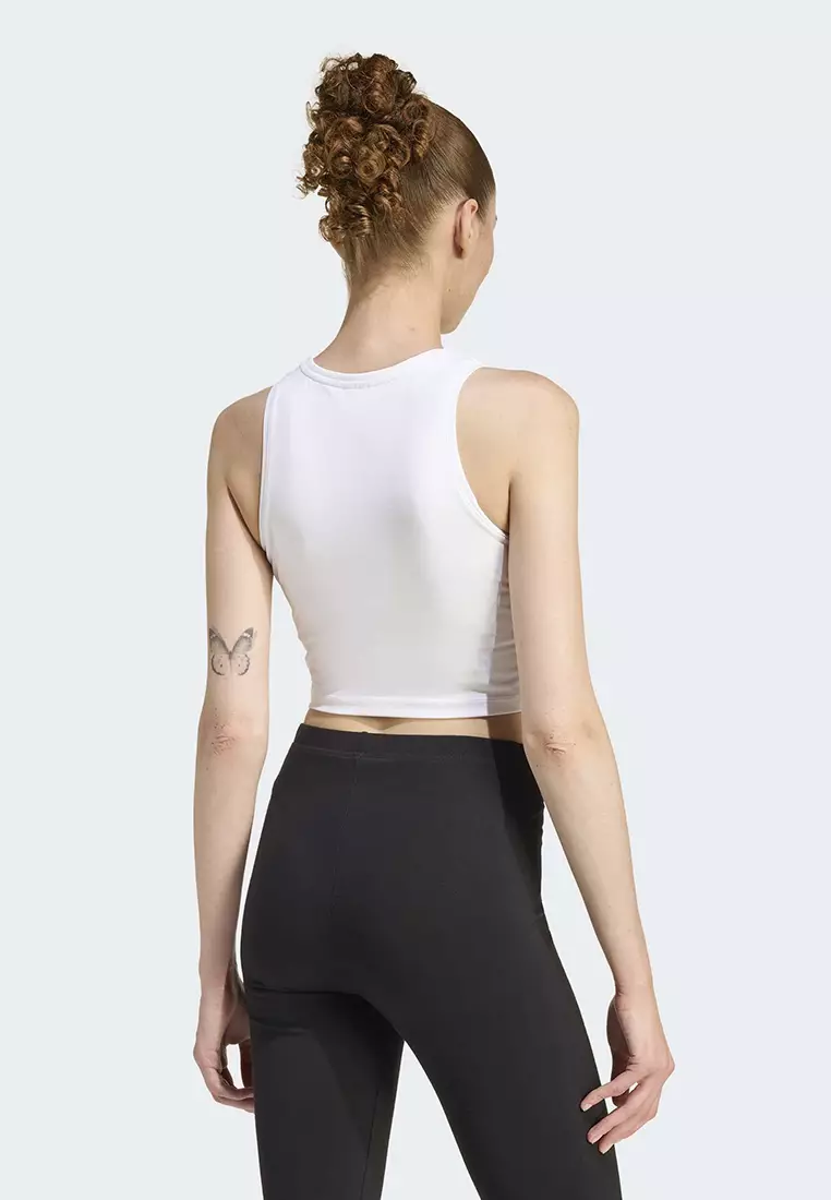Essentials 3-Stripes Padded Tank Top