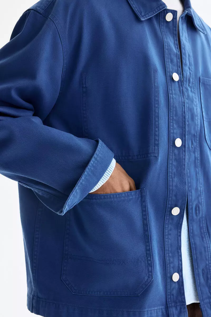 Canvas overshirt