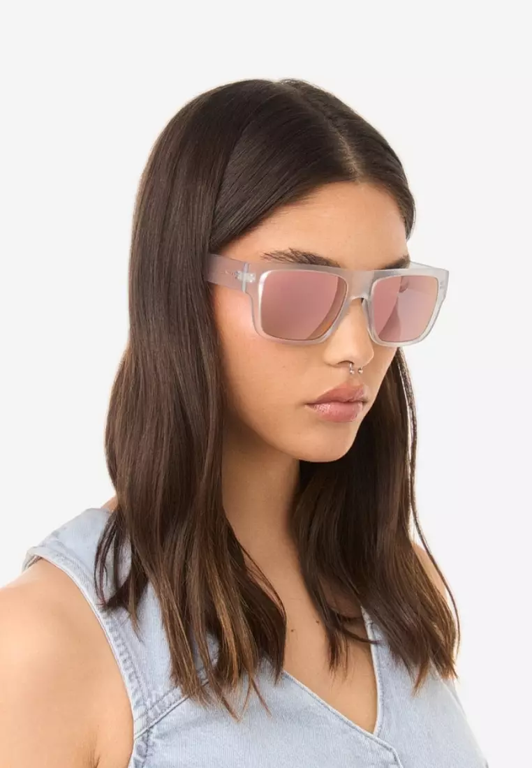 HAWKERS Waimea Polarized Crystal Pink Sunglasses For Men And Women, Unisex. Official Product Designed In Spain