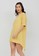 Julia Owers yellow Mini Dress Wanita HARUKA - Kuning 91D6AAAF2B25D7GS_3