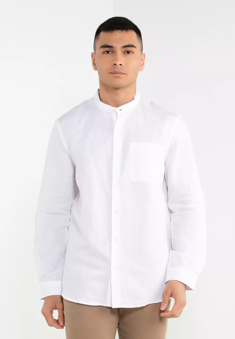 Mandarin Long Sleeve Shirt