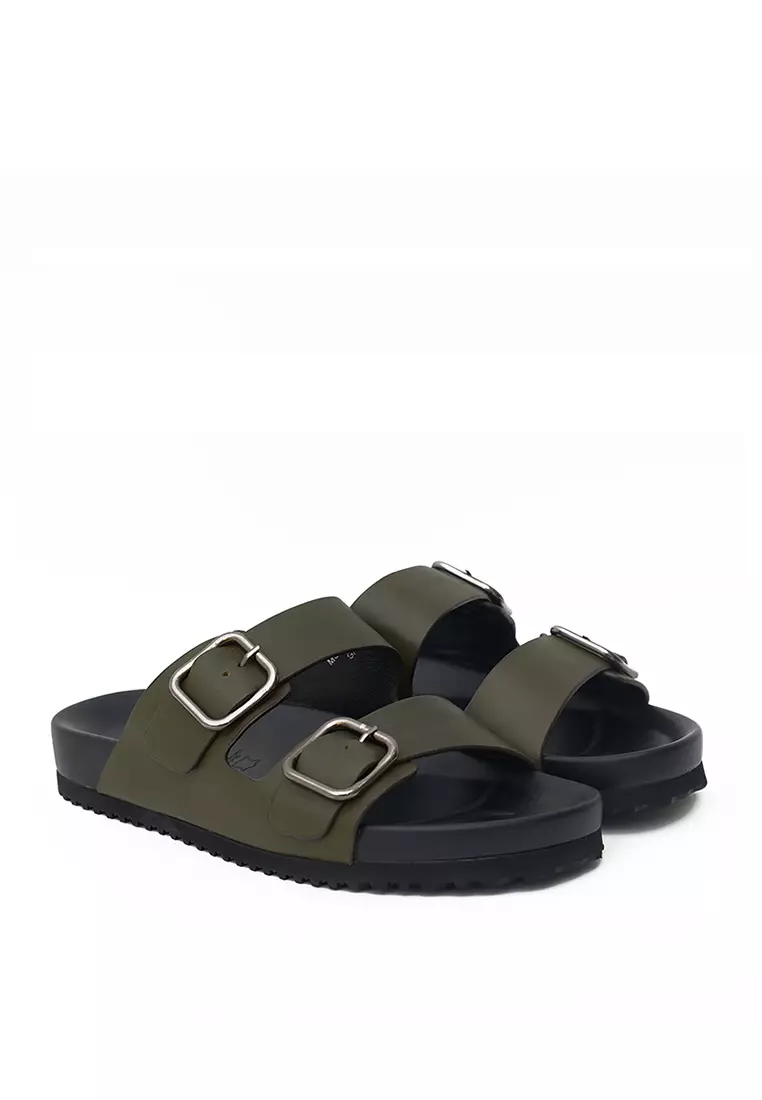 Sandal Pria Gino Mariani Gavino Olive
