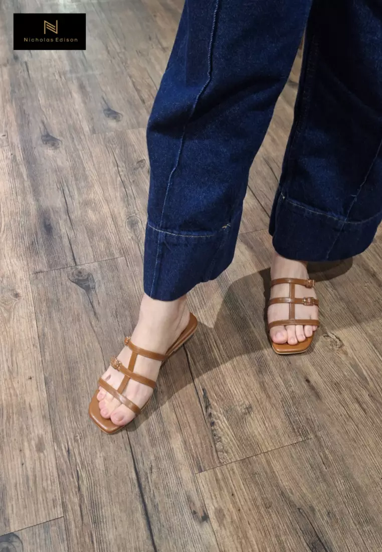 Nicholas Edison Sandal Hope Brown