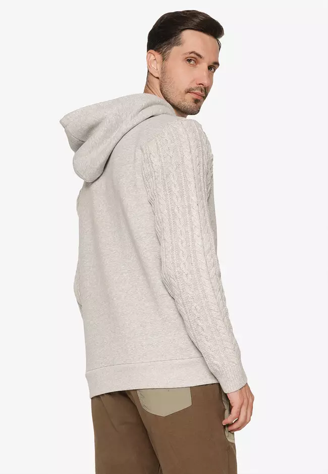 Cable Mix Hoodie
