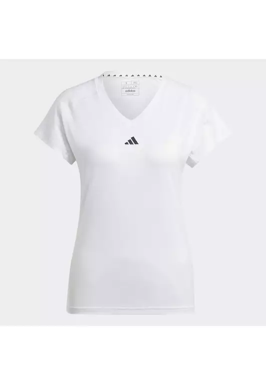 AEROREADY Train Essentials Minimal Branding V-Neck Tee