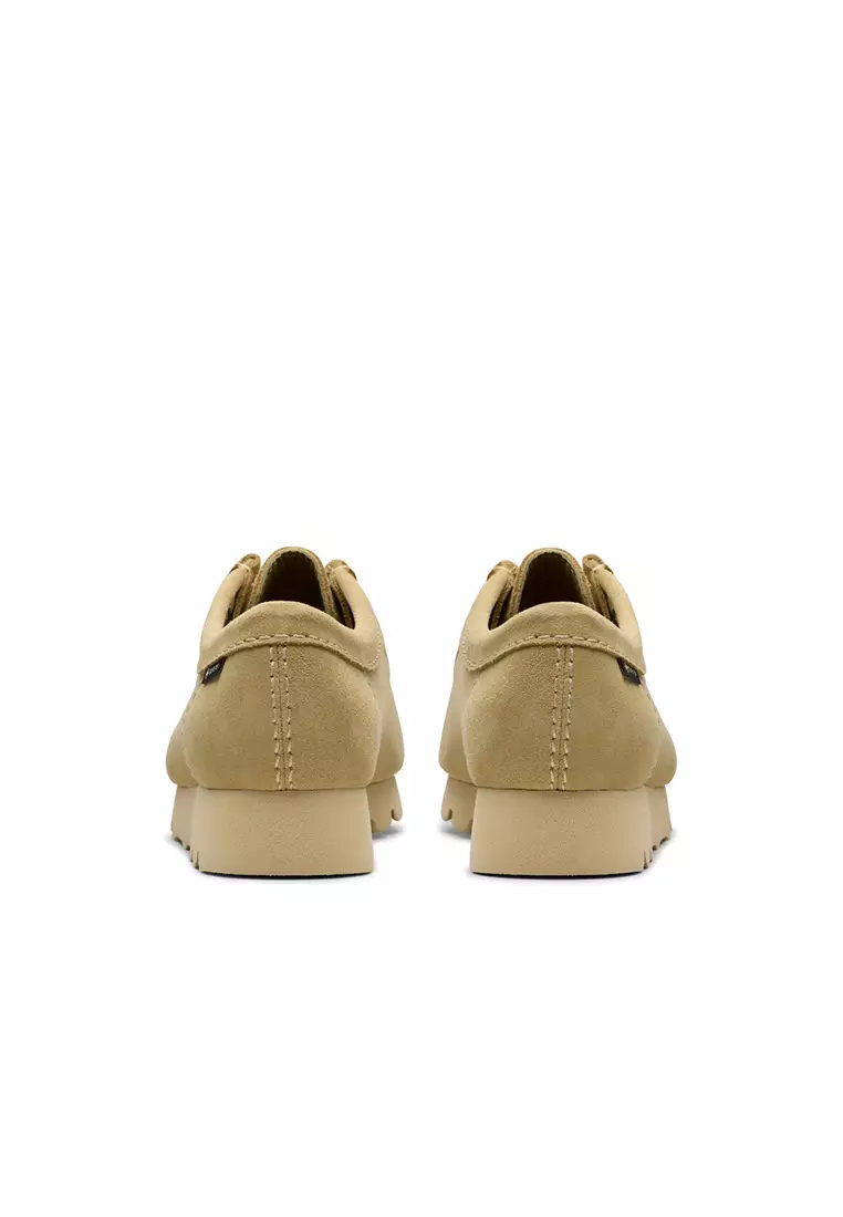 Buy Clarks Womens Wallabee.GTX Shoes - Maple Suede 2026 Online