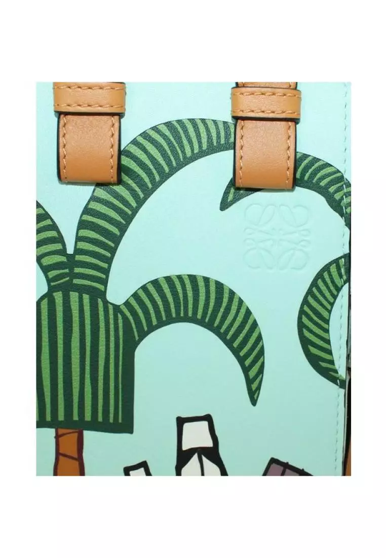 Loewe Pre-Owned x Ken Price Hammock Easter Island tote bag - Green