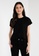 ONLY black Porina Short Sleeves O-Neck Top F16A8AAC6B9230GS_1