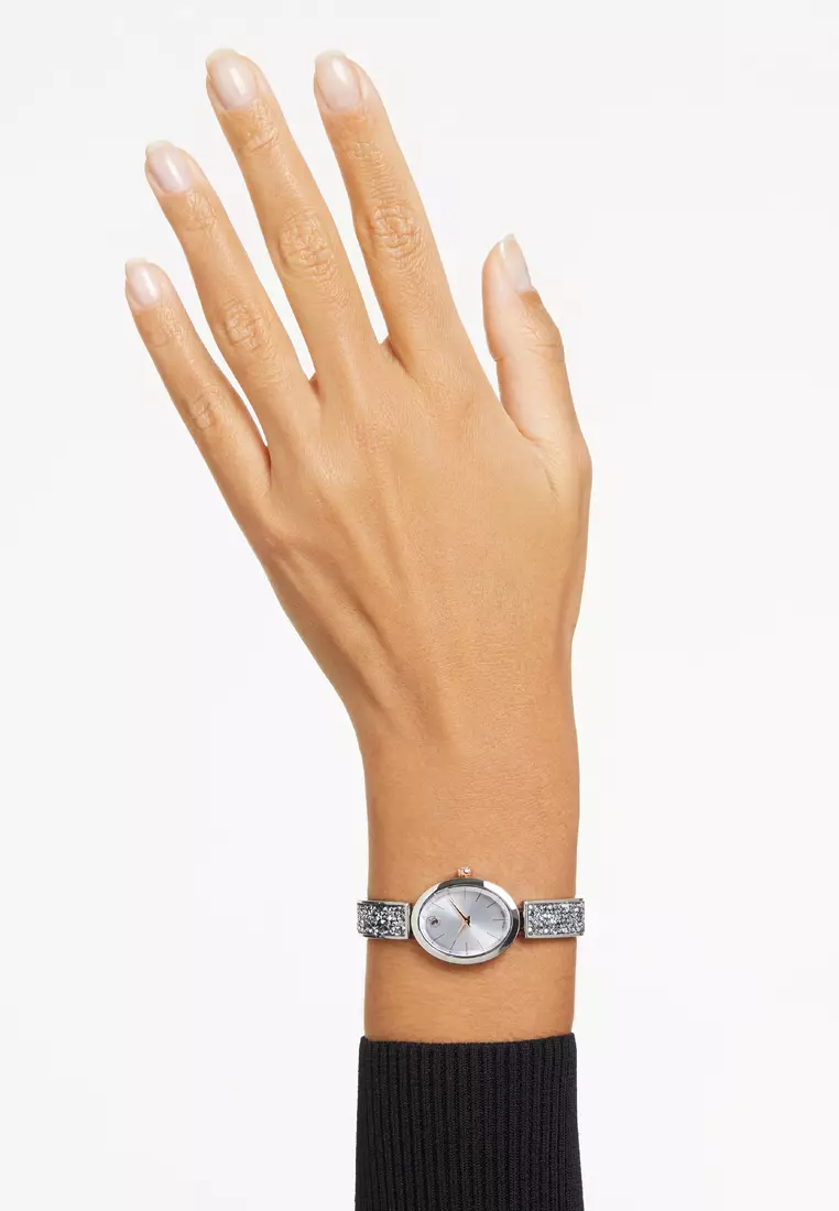 Swarovski crystal top rock bracelet