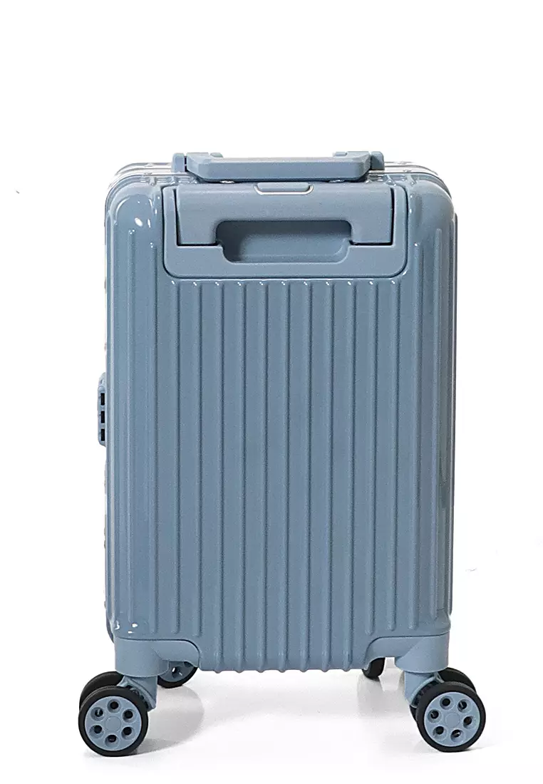 Belinda Koper Hardcase Size 16 Inch Suitcase Unisex Mini Size TSA Lock Material Polycarbonate ORIGINAL - Blue