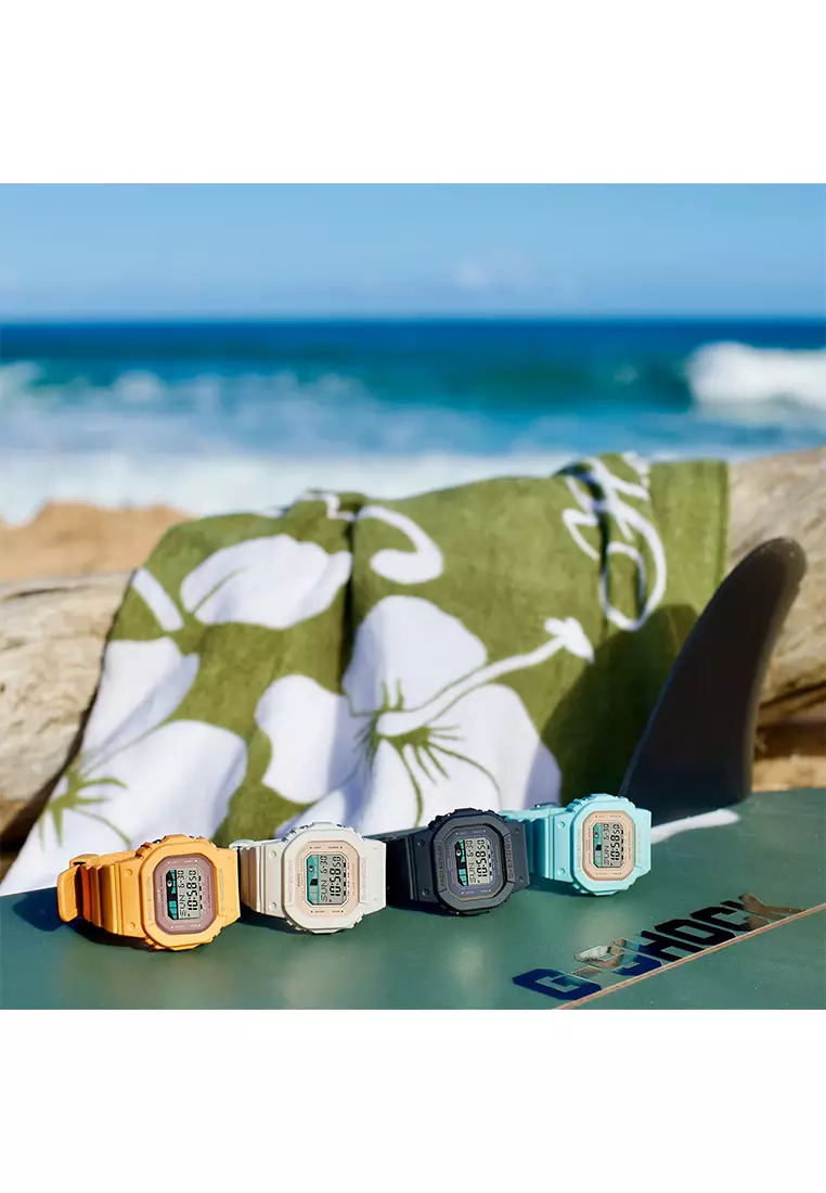 G-Shock Digital G-LIDE Women GLX-S5600-7D - Jam Tangan Wanita - Resin Strap
